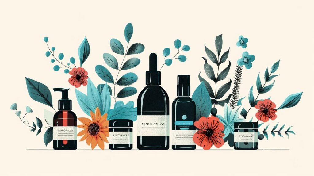 SkinCeuticals skin care products with vibrant cruelty-free emblem