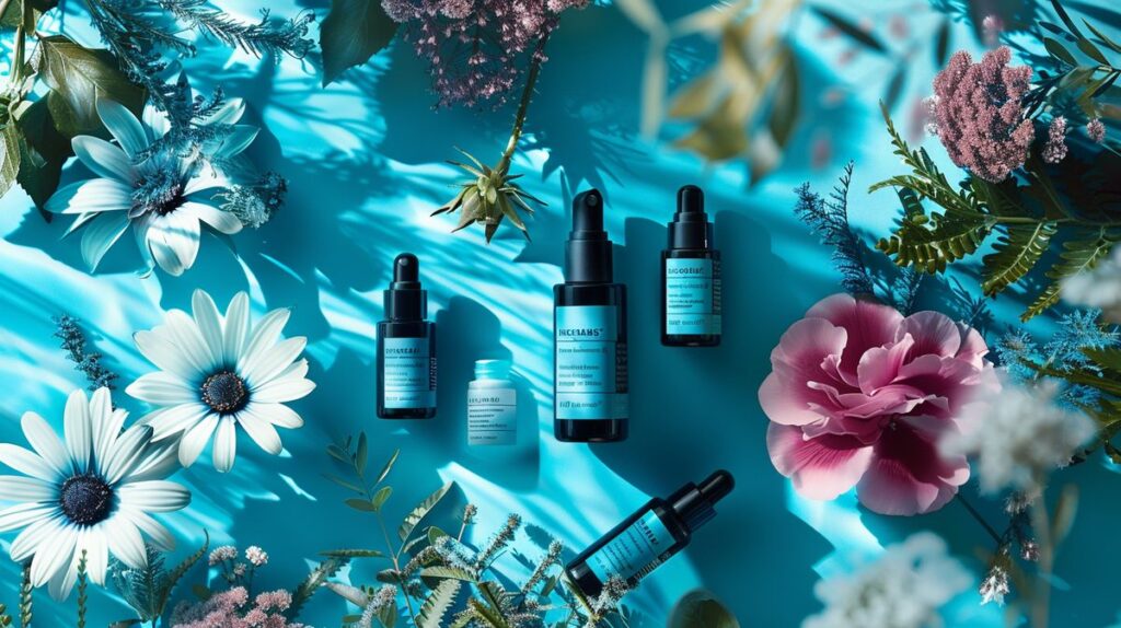 SkinCeuticals skin care products with vibrant cruelty-free emblem